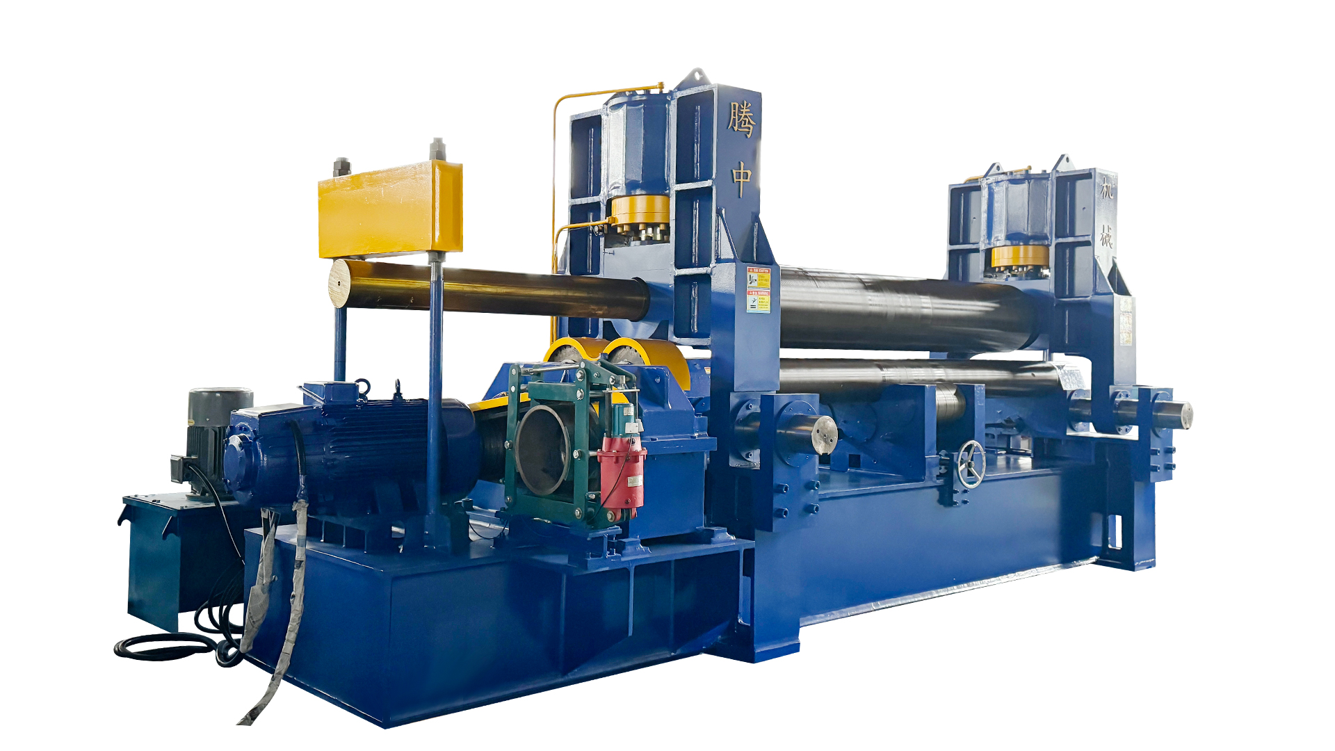 3 rullar hydraulisk plåtvalsmaskin